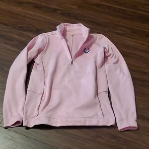 Nike Golf Tour Performance Light Pink Indianapolis Colts Quarter-Zip Pullover